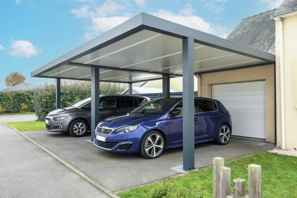 Carport double FPIEAU