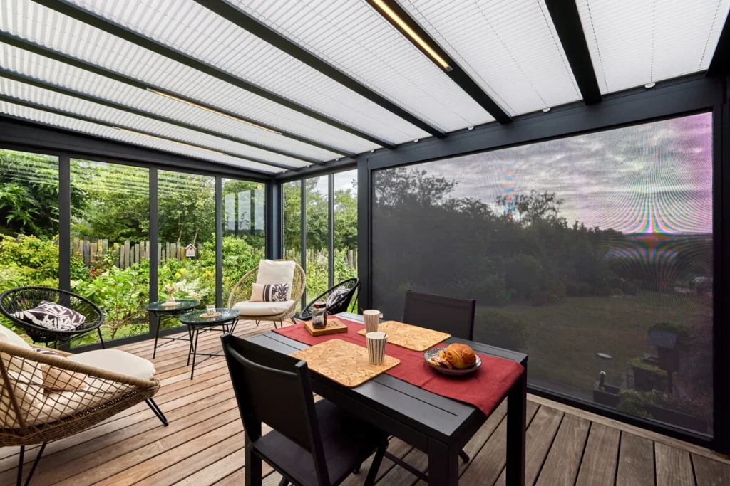 Pergola bioclimatique Gustave Rideau