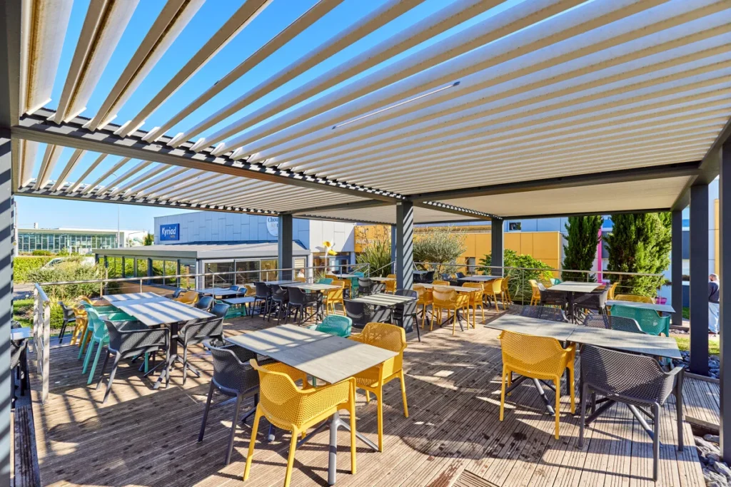 Pergola Bioclimatik Gustave Rideau