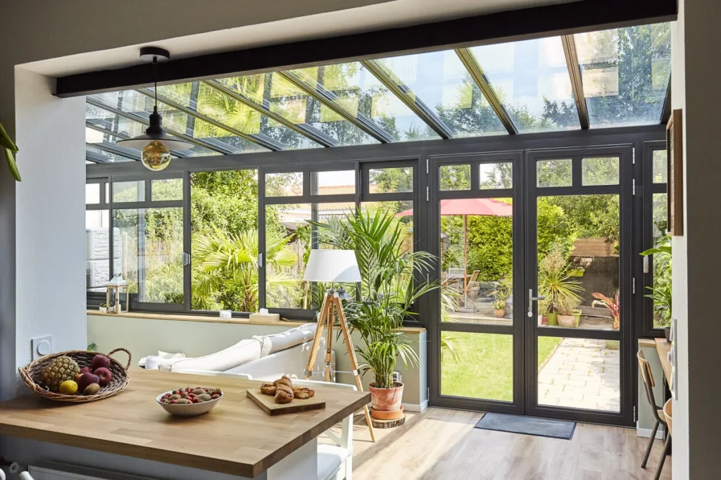 Véranda salon modèle Architekt Archi Véranda